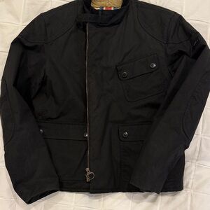 Barbour Black Military Field Jacket